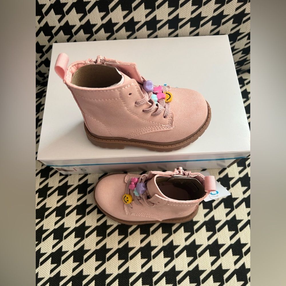 Carter's Beatris Toddler Girls Casual Ankle Boots- Size 5 - Picture 2 of 7